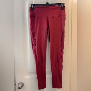 Victoria Secret Sport Pants Burgundy Medium